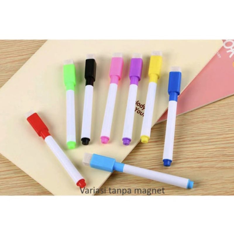 

Spidol warna /marker white board-erasable untuk anak anak