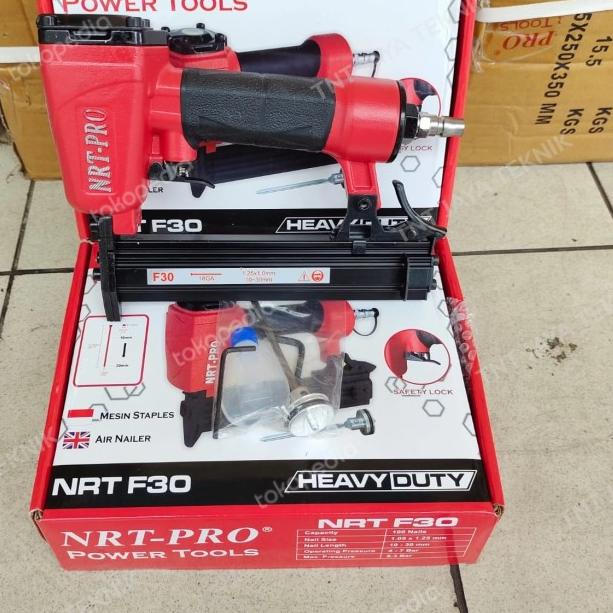 

NRT-PRO F30 AIR STAPLER GUN PAKU TEMBAK I / AIR NAILER F 30 NRT PRO