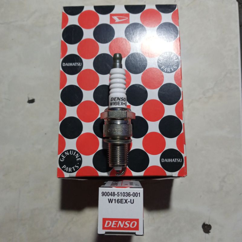 Jual busi denso standar zebra 10 kijang carry L300 Dx futura katana