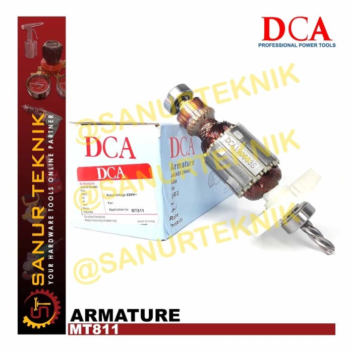 Armature DCA ANGKER MAKTEC MT811 / MT 811
