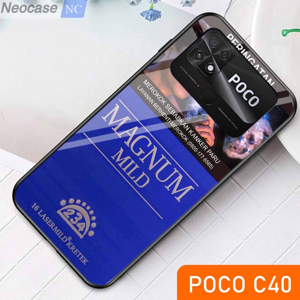 Softcase Glass Kilau Poco C40 - Casing HP Poco C40 - Case HP Poco C40 - N15