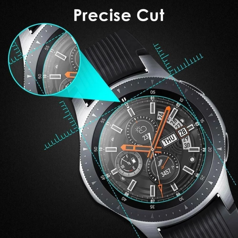 Pelindung Layar Tempered Glass HD Untuk Samsung Galaxy Watch 4 44mm 40mm / Watch4 Classic