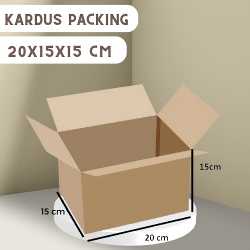 

Kardus/Packing/Dus/Corrugated/Box Ukuran 20X15X15 Cm B Flute