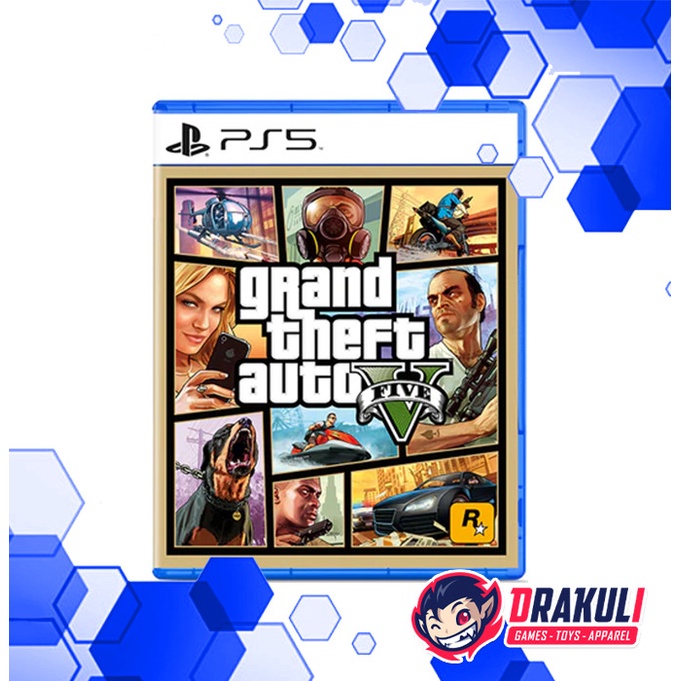 PS5 Grand Theft Auto V / GTA V R3/Asia/English