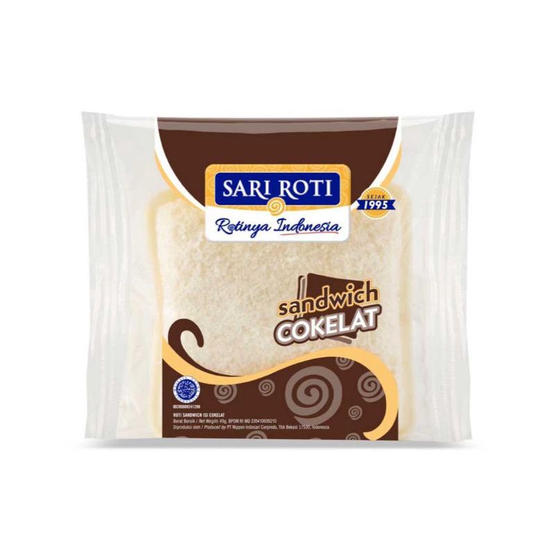 

Sari roti sandwich coklat dan keju harga murah