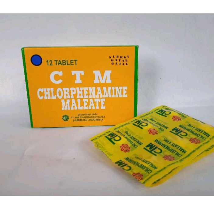 CTM OBAT ALERGI 12 TABLET