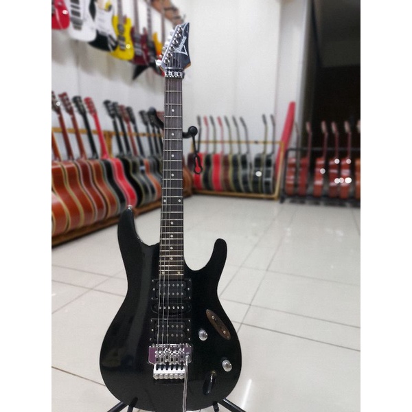 gitar elektrik listrik ibanez s series black updown