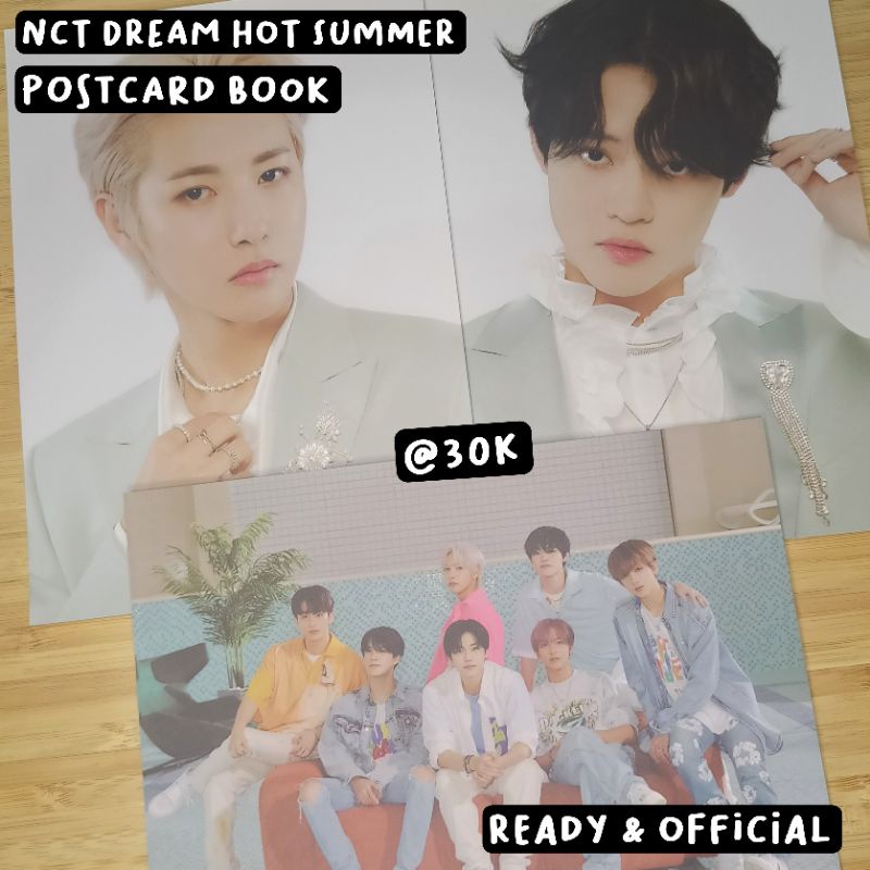 [SHARING] NCT DREAM HOT SUMMER DREAM POSTCARD BOOK