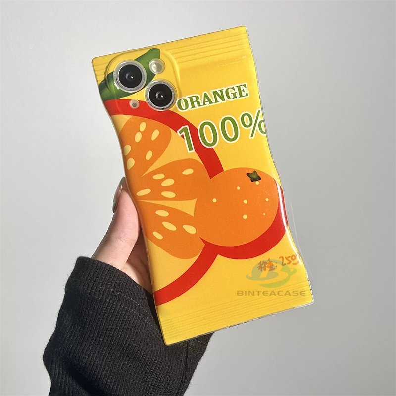 Realme 10 C30 C31 C35 C21Y C25Y RealmeC11 C25 C17 C15 C12 C3 C2 Realme 8i 7i 5 5i 6i 7 Pro Orange Alpukat Gummy Tas Kemasan Soft TPU Phone Case Binteacase