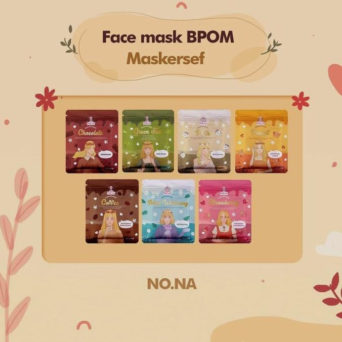 Masker Organik BPOM 20g by maskersef strawberry t-ichalsstore Ayo Order
