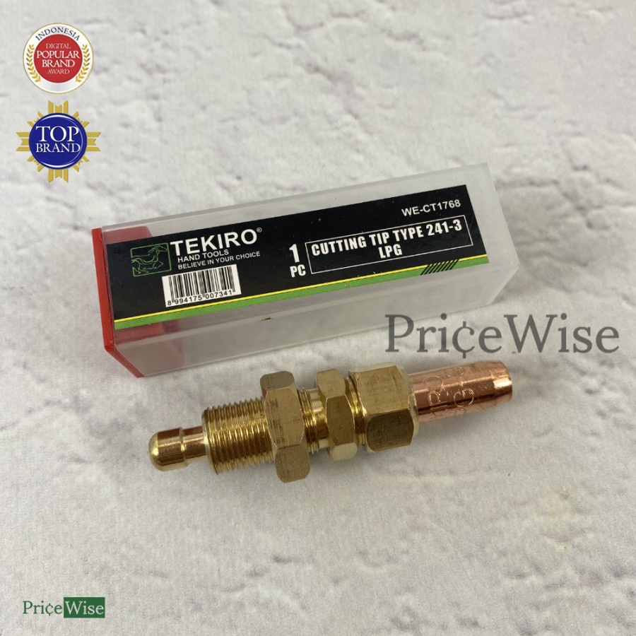 Nozzle Las LPG 241 3 mm Tekiro Blender Potong / Cutting Tip Type 241-3