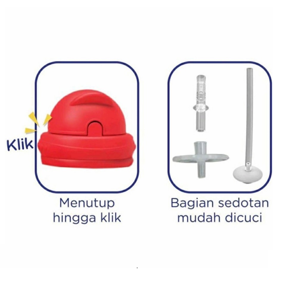 Baby Safe SK019 Straw Cup Weighted Botol Minum Anak Sedotan dengan Pemberat