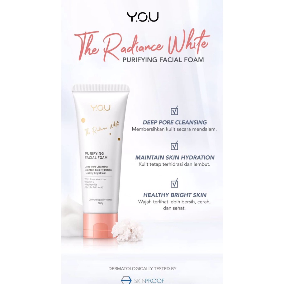 Paket YOU Skincare Y.O.U The Radiance White Brightening Series