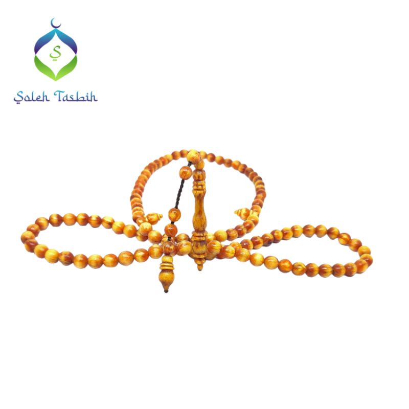 Tasbih Pinus size 8mm Original/Tasbih Muslim 99Butir, Bisa COD