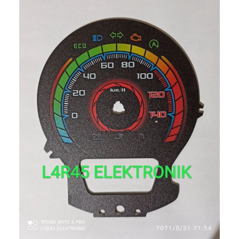 Custom panel speedometer scoopy 2021