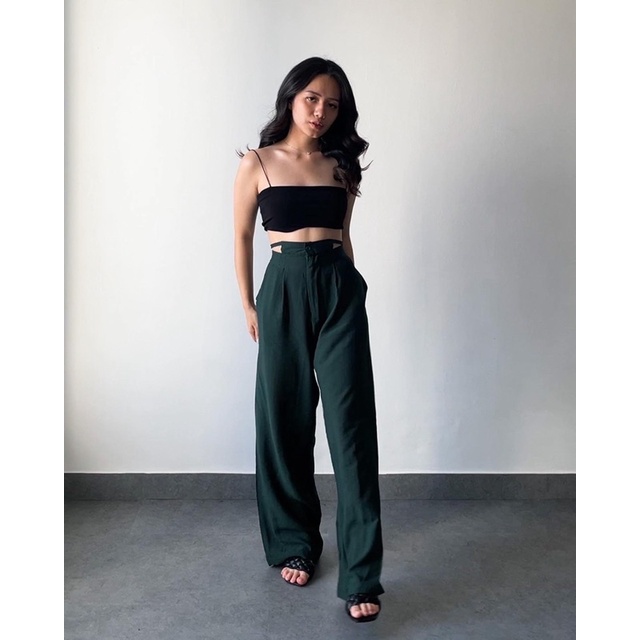 Yuka Pantss // Kulot Highwaist Korean Look // Laxmii_id