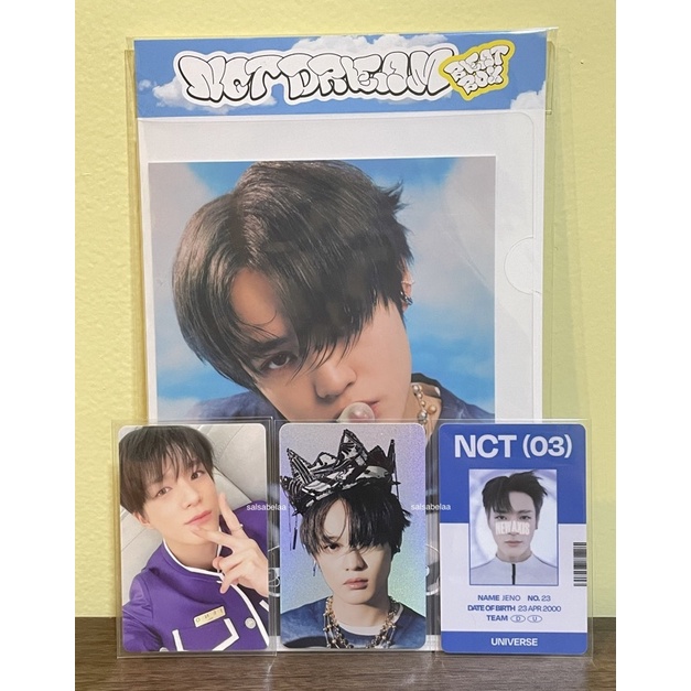 [BOOKED] MD MERCHANDISE BEATBOX POSTCARD HOLOGRAM CHENLE BEATBOX PC CHENLE HOLO BEATBOX
