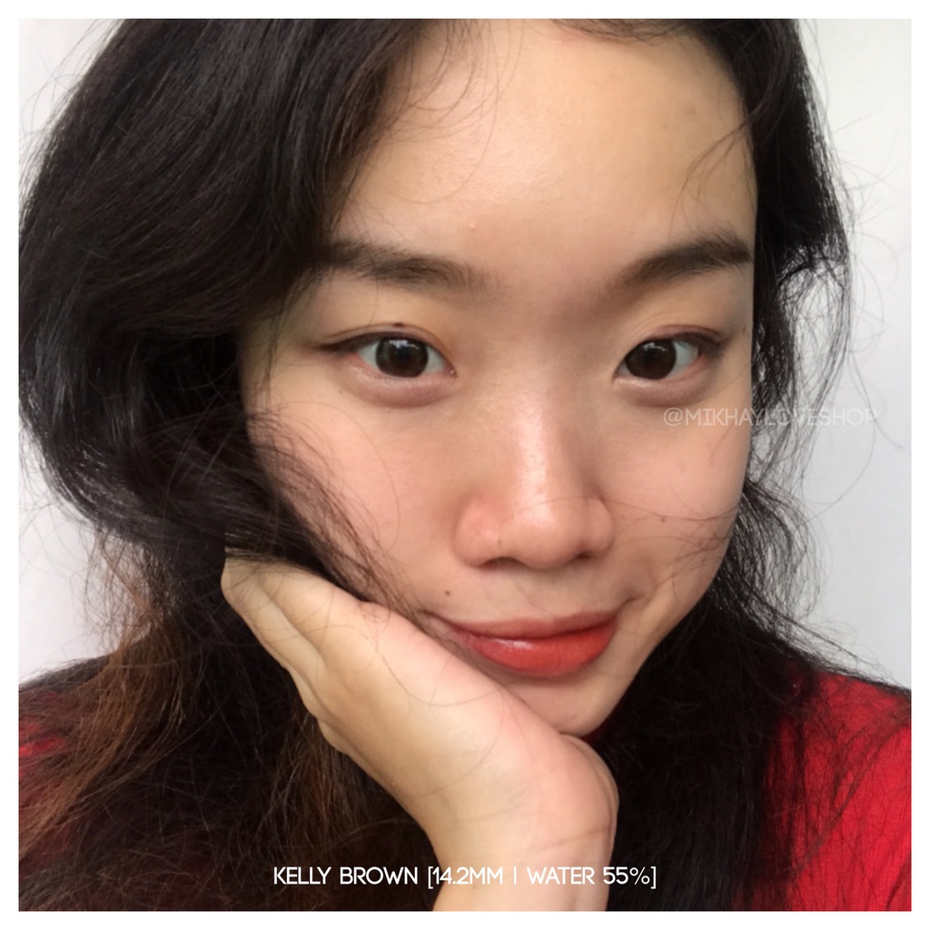 MIKHAYLOVESHOP Softlens Kelly Brown | Kittykawaii