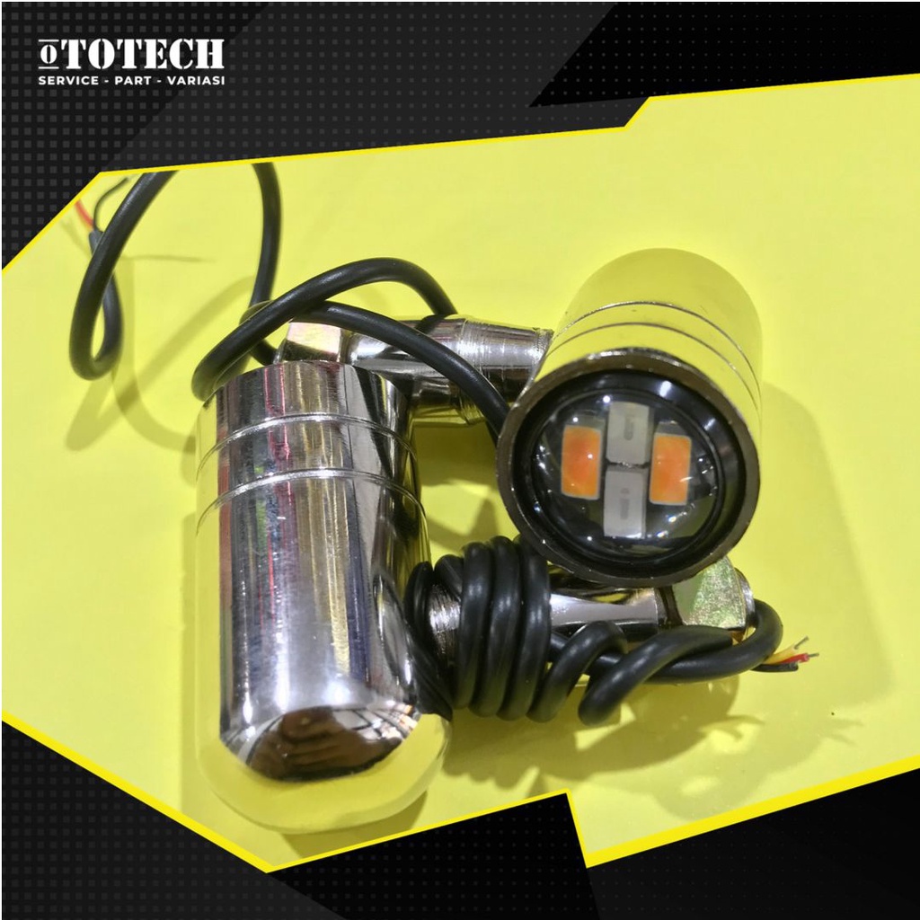 LAMPU SEIN/SEN LAMPU RITING PALU LED STROBE STAINLESS