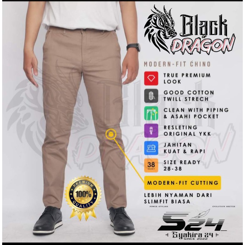 BLACK DRAGON PREMIUM QUALITY CELANA CHINO PANJANG PRIA CELANA STREET PRIA CELANA PANJANG CELANA PRIA CELANA PENDEK PRIA