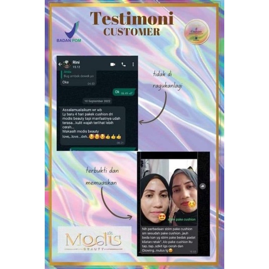 CUSHION MODIS BEAUTY