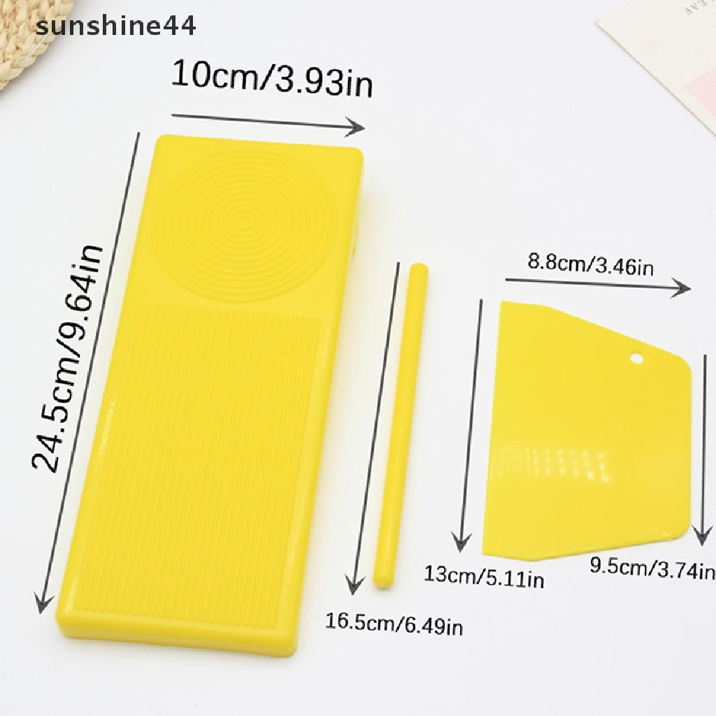 Sunshine 3Pcs / Set Cetakan Pasta / Mie / Spaghetti / Macaroni DIY