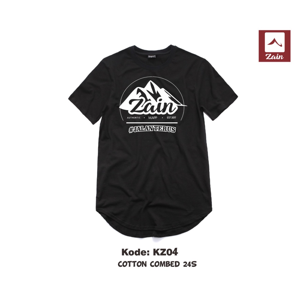 Kaos Pendaki Muslim - Kaos Kurta - Kaos Muslim - Kaos dakwah - ZAIN