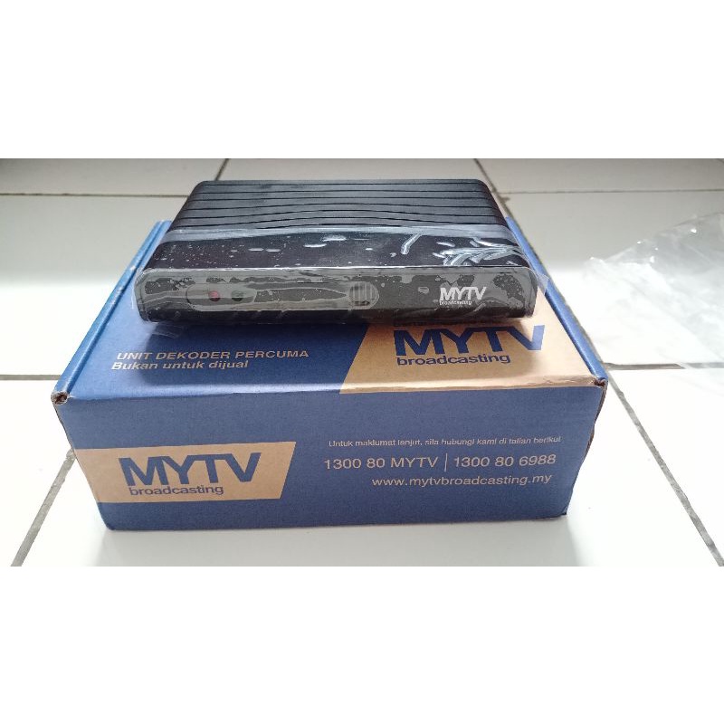 Dekoder Combo Mytv Frevieew Malaysia S2 & T2 (Sudah Aktif)
