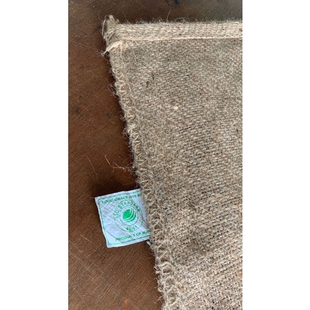 Karung Goni Baru 60 kg - Karung Goni Polos 62x105 cm - Burlap Sack - Packaging Kopi