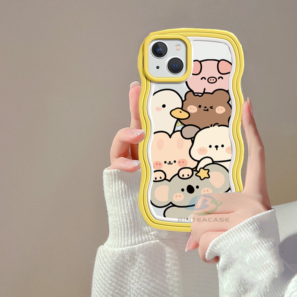 Casing TPU Redmi Note 11 Pro Note 11S 10A 10C 9A 10 9T 9 Note 10 5G 10s Note9 Note8 Poco X3 NFC M3 Motif Milk Tea