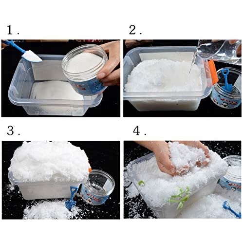 5 gram DIY Instant Snow Salju Heboh Christmas Decoration Salju Instan Dekorasi Natal Musim Dingin Winter Mainan Anak Edukasi Kreatif