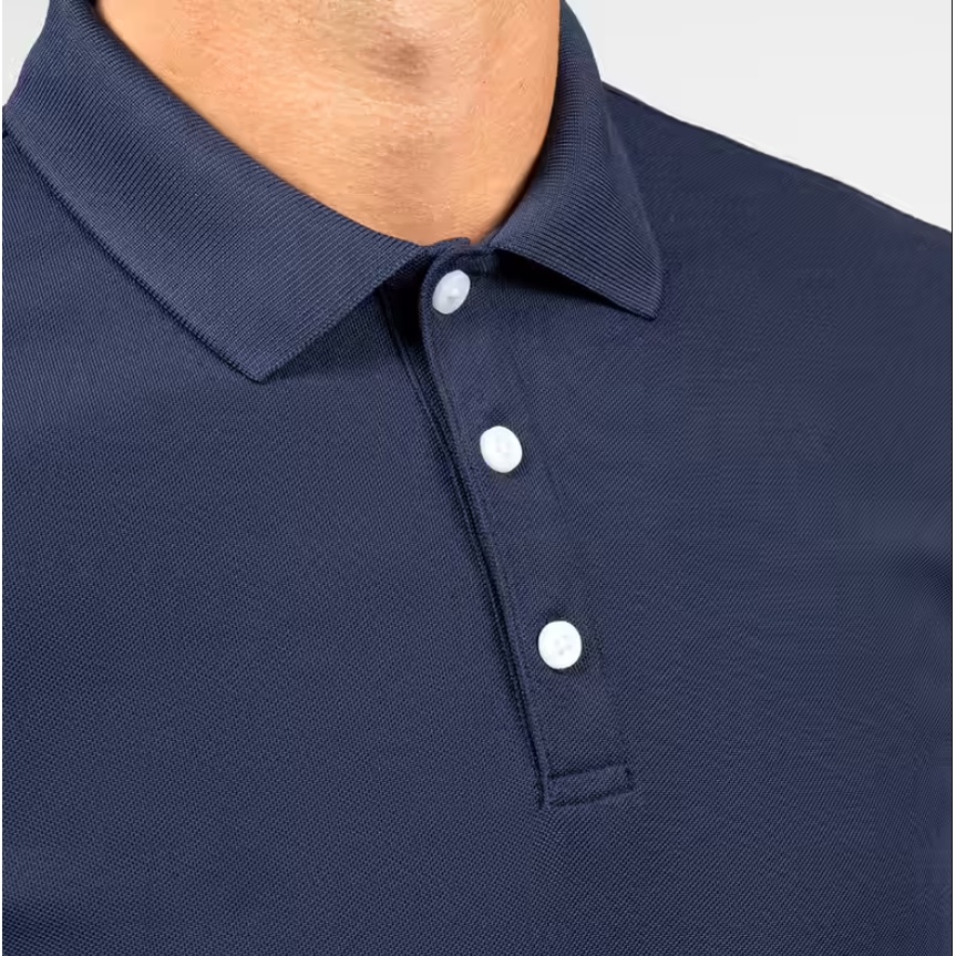 INESIS Baju Kaos Polo Golf Pria Lengan Pendek Serap Keringat