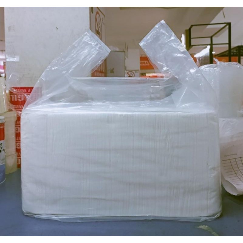 Kantong Plastik Kresek PE Bening / Kantong Take away PE Bening Tebal Uk 24, 30, & 35
