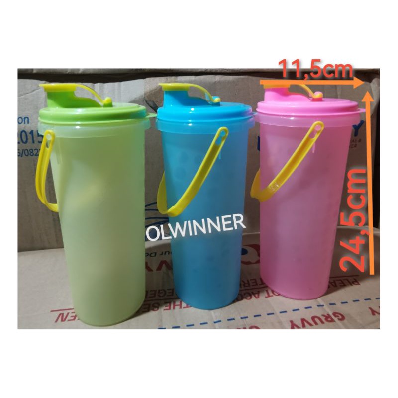 COOL POT BOBA 1200ML/Botol Minum Air Kulkas/Botol Minum Plastik