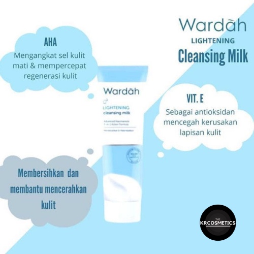 Wardah Lightening Cleansing Milk 100 ml