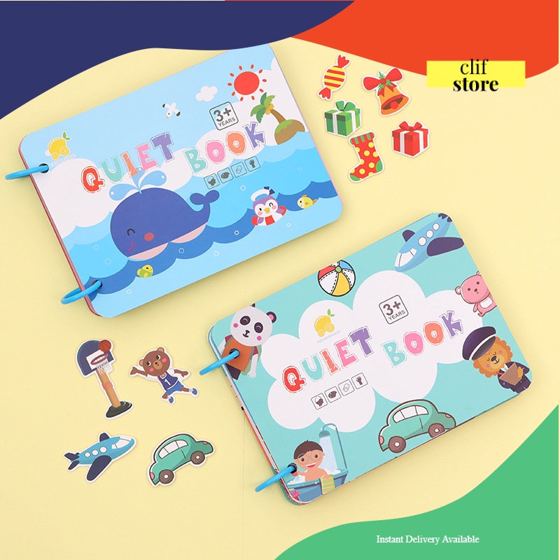 quiet book busy book buku atvitas buat anak buku edukasi dan aktivitas anak