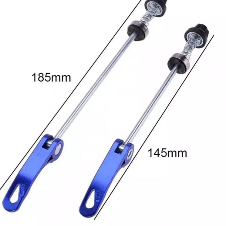 ㅐ as quick release sepeda skewer qr hub freehub ban baut clamp axle roda depan belakang mtb lipat ro