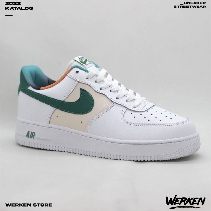 Nike Air Force 1 Embedded white Green