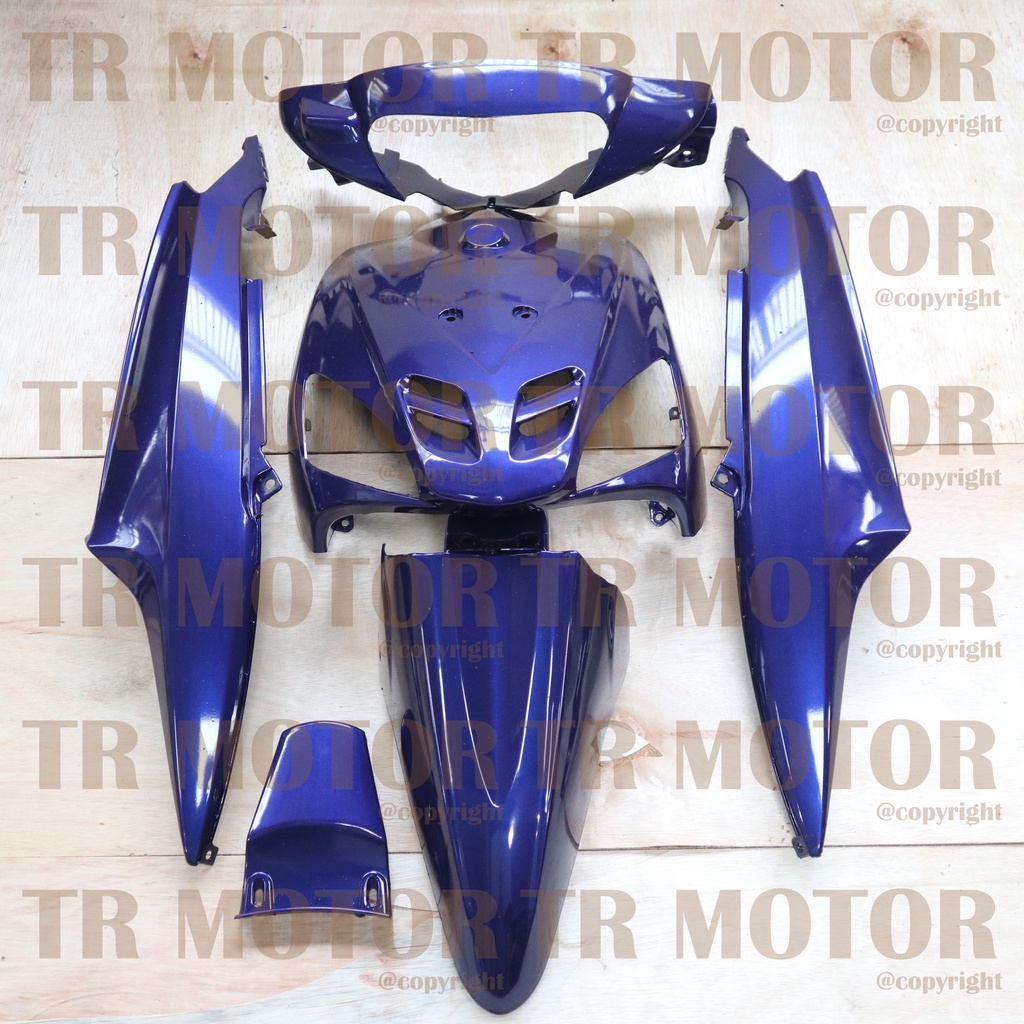 Body Mio Sporty Full Set 2005 Biru Body Halus Mio Sporty Mio Lama