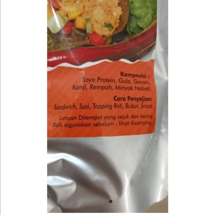 

Abon Vegetarian Krispi 300gr/Vegan Crispy Meat Floss