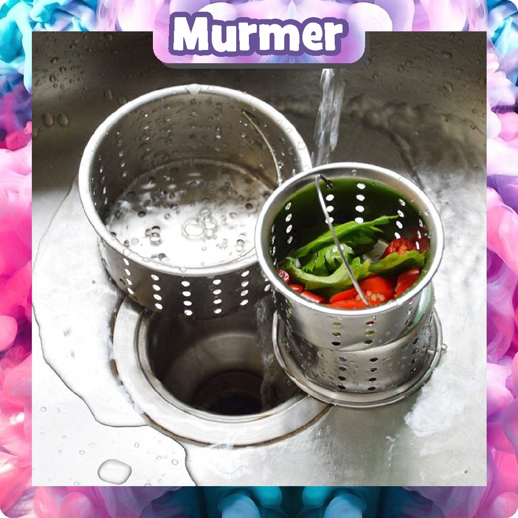 Murmerofficial Saringan Afur / Saringan Sink Stainless / Sink Cuci Piring / Saringan Wastafel Stainless R628