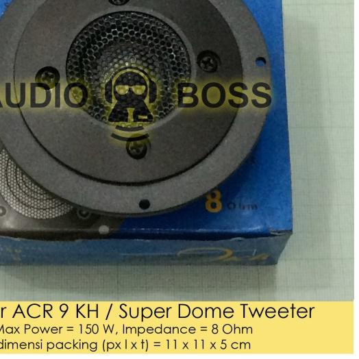 Tweeter ACR KH9 Dome Tweeter ACR KH 9 Twiter
