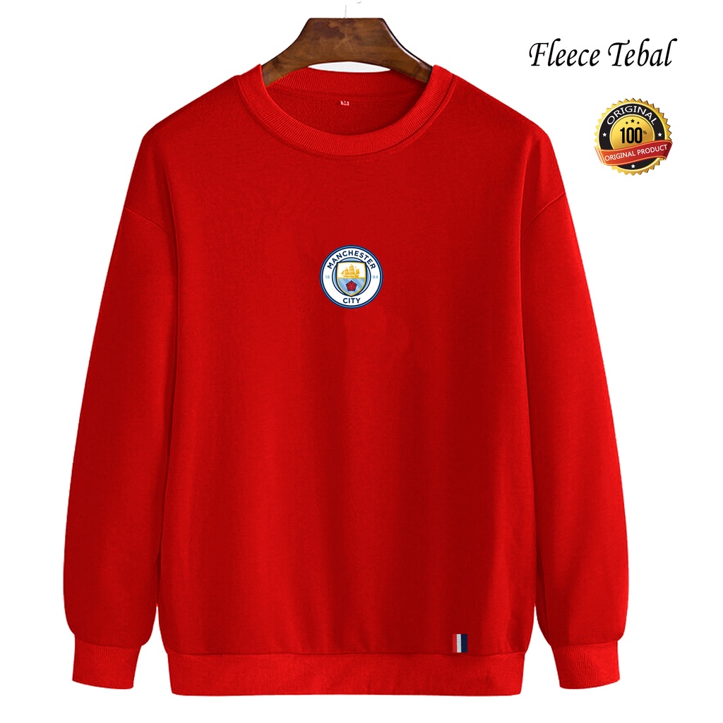 ERIGO CREWNECK SWEATER PRIA ORIGINAL OUTERWEAR MILINIAL KEKINIAN -BAHAN ORIGINAL / LOGO CITY / BISA 