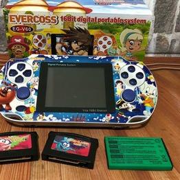 Game PSP Portable Evercross V60 16bit Dual Analog