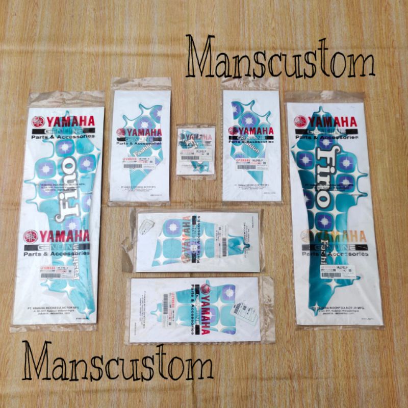 Striping stiker fino karbu hijau tosca 2012