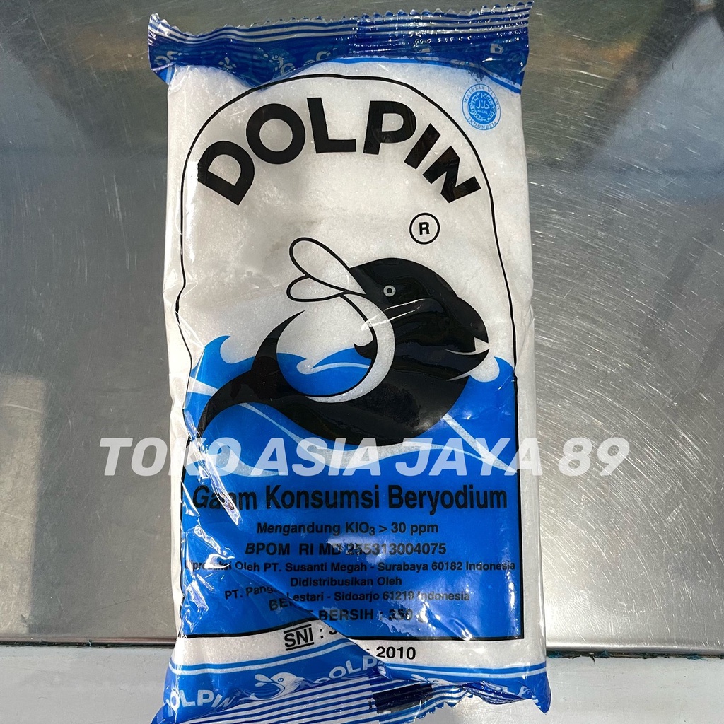 

Dolpin garam yodium 250gr