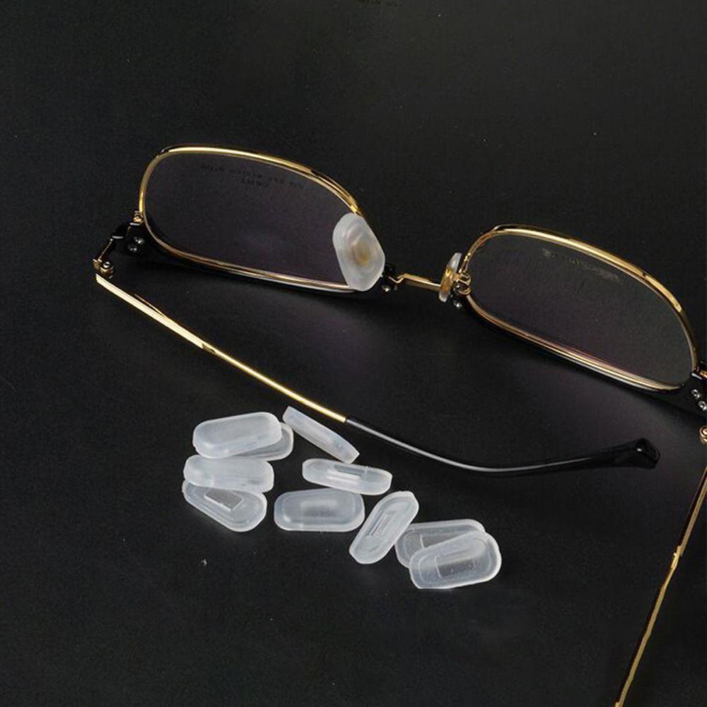 Agustinina Kacamata Bantalan Hidung Kacamata Nyaman Aksesoris Nyaman Bantalan Udara Silikon Anak Kacamata Penutup Hidung Nose Bridge Pads Kit Glasses Support
