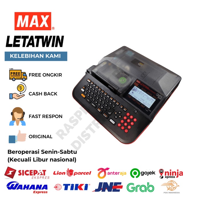 Barcode Max Letatwin Lm-550A2 /Pc Lm 550A2 Subsitusi Untuk Letatwin Lm 550 A