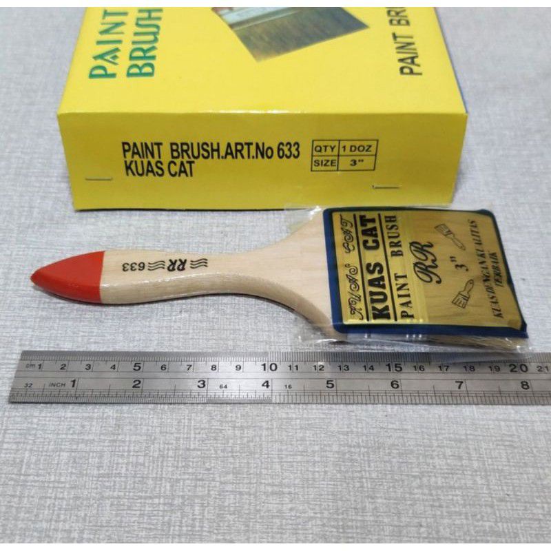 Kuas Cat 3 Inchi /  Paint Brush / radiator brush