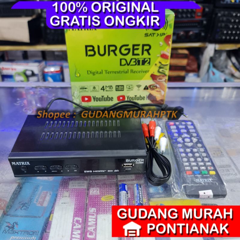 Set top box Matrix Burger STB Tv STB Matrix burger HD